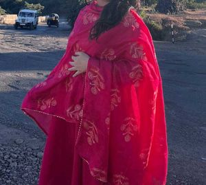 Pink Salwar Kameez Set