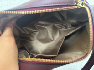 Coach Speedy Medium - Blush Pink &amp; Burgundy