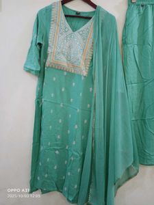 Elegant Green Kurta Set