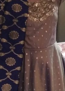 Silk Gown For Girls