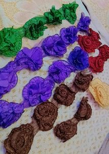 Multicolour Laces And Flowers 🌺