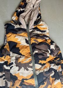 Camo Puffer Vest