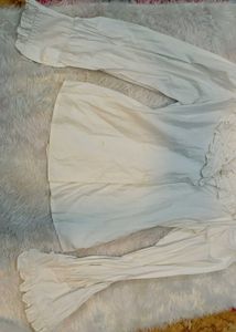 Vintage Ruffled Blouse