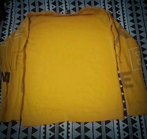Full Sleeve T-shirt - Yellow