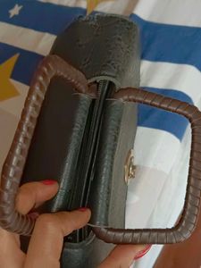 Elegant Black Top Handle Bag