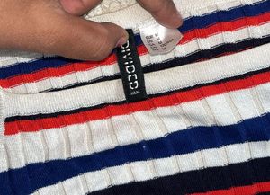 Striped Knit Tank Top