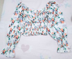Floral Crop Top🌷