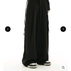 Wide Leg Black Pants