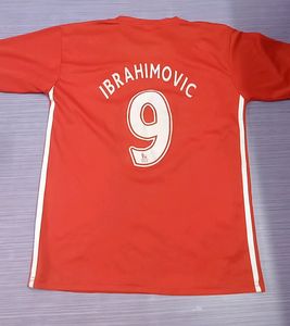 Manchester United Ibrahimovic 9 Number Jersey