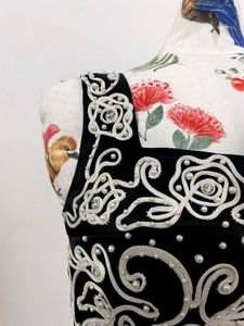 Beautiful black embroidery top