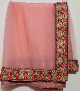 Rose Rani Plazo Suit With Dupatta For 46 Bust