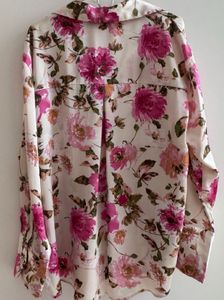 Zara Floral Print Blouse