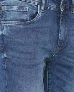 Men Mid-Wash Distressed Skinny Fit Jeans DNMX