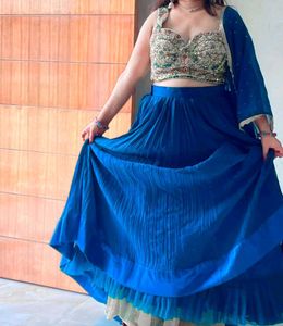 🔥 Designer morpankhi Lahenga 🔥