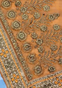 Elegant Embroidered Saree