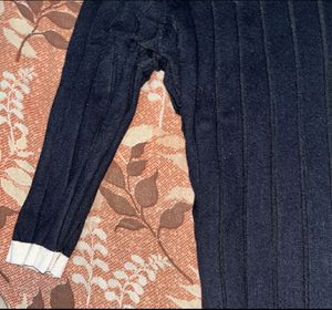 black collar dress