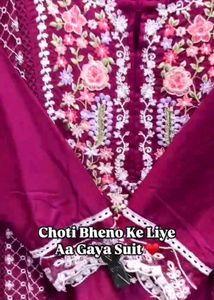 Pakistani Embroidered Kurta Set