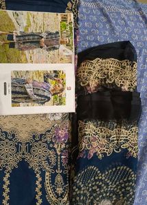 EMBROIDERY PATCH CATALOGUE UNSTITCH DRESS