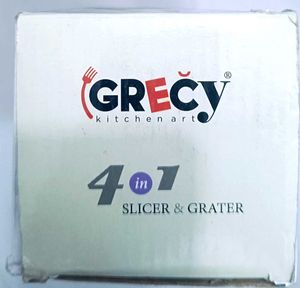 GRECY 4-in-1 Kitchen Art Grater &amp; Slicer