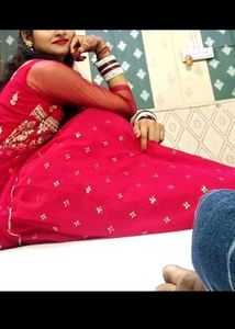 Pink Lengha With Cancan