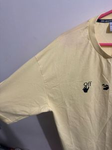 Off-White Yellow Tee