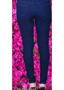 Stylish Dark Blue Skinny Jeans