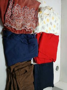 Combo Of Plazzos & Pants