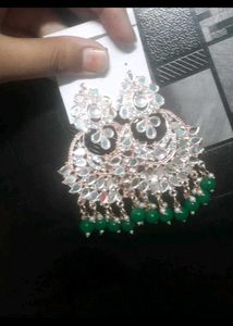 Green New Earings