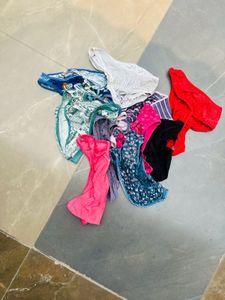 Uesd Fabric Panties Bundle