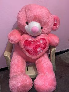 Teddy Bear Pink Soft Furry