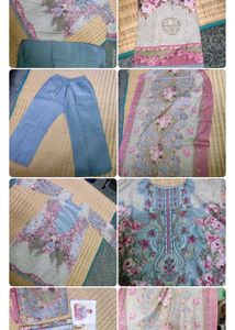 combo cotton pakistani lawn suits sets