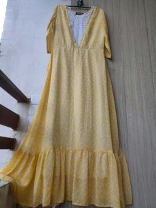 Long Yellow Dress