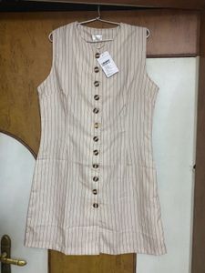 littlebox Striped Sleeveless Mini Dress