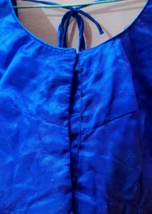 Blue Heavy Net Saree💙