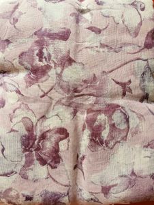 Soft Cotton Purple Saree With Blouse