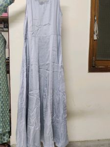 Elegant Grey Ball Gown