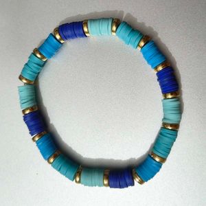 Blue Clay Bracelet