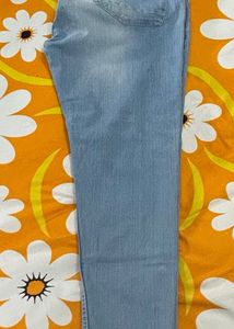 Light Wash Denim Jeans for men