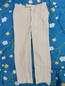 Beige Trousers