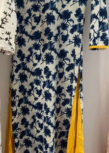 Blue Kurti From myntra