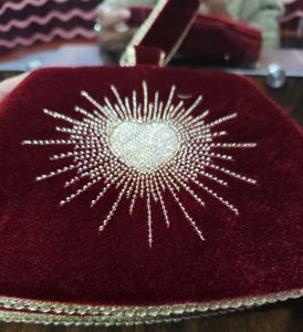 Charlotte Tillbury Velvet Potli