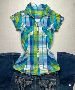 fitted y2k shirt