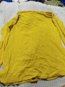 Yellow Full Sleeve Tee