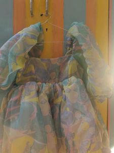 Pastel Floral Print Fabric