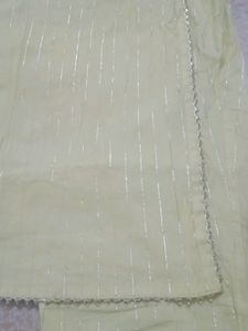 Lemon Yellow 💛 Kurti And Pant