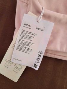 H&amp;M Light Pink Sport Bra /Size-S