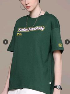 Roadster ter Life Co. Typography Printed Drop-Shou