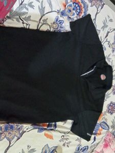 Black Sport Polo Shirt