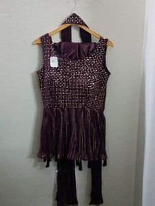Last Price!!!Peplum Kurti With Dhoti Salwar