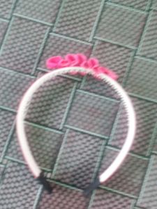 Pink Flower Headband